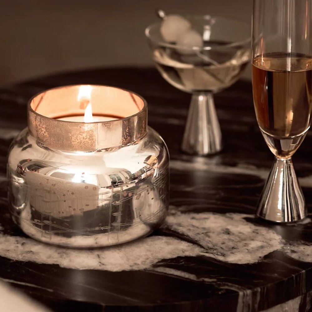 Anthropologie Capri Blue Volcano Mercury Jar Candle​ Size XS 6oz‎